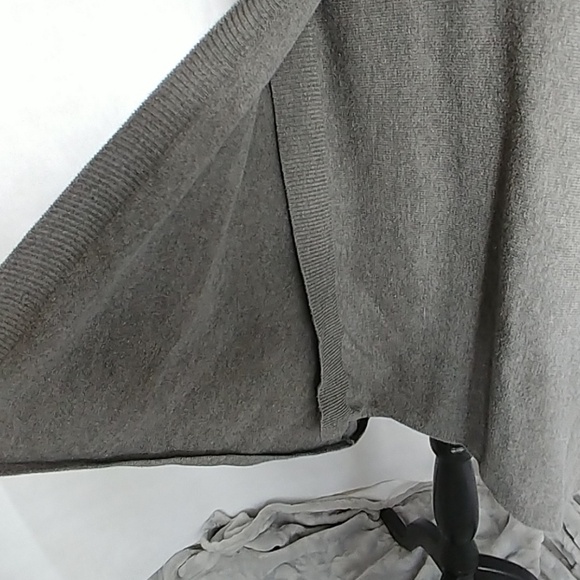 Guess Grey Oversized Sweater with Buckle Accent - Picture 8 of 8